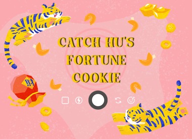 Catch Hu's Fortune Cookie Instagram Filter Contest